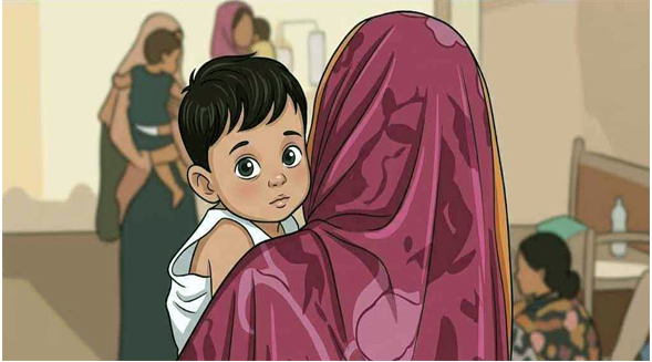 দেশ হামের উপসর্গ নিয়ে আরও ৪ শিশুর মৃত্যু