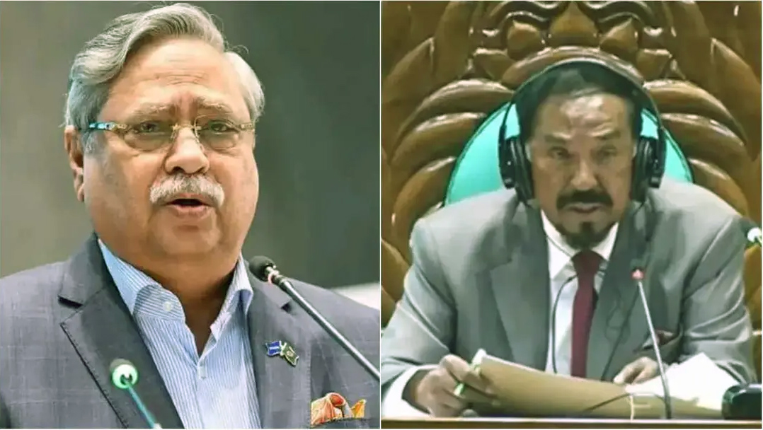 পদত্যাগ করলেন সাহাবুদ্দিন, ভারপ্রাপ্ত রাষ্ট্রপতির দায়িত্ব গ্রহণ করলেন স্পিকার