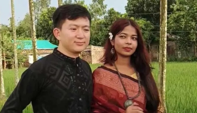চীনের ঝাওহুইয়ান এখন ‘আয়ান ইসলাম’, বিয়ে করলেন পীরগঞ্জের আবিদাকে