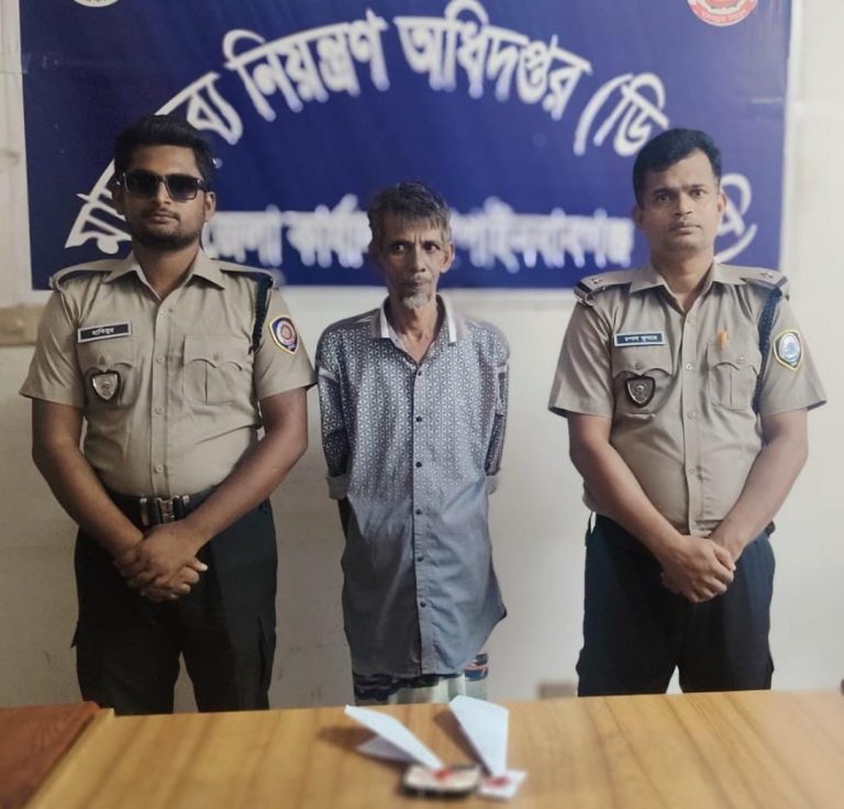 ডিএনসির অভিযানে হেরোইনসহ গ্রেপ্তার ১
