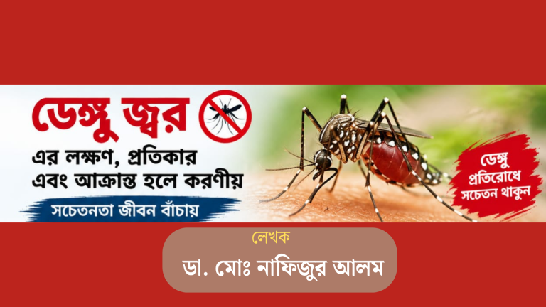 ডেঙ্গু জ্বর এর লক্ষণ,প্রতিকার এবং আক্রান্ত হলে করণীয়