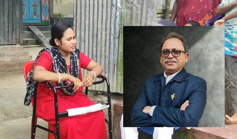 ঠাকুরগাঁওয়ে অসহায় সুবর্ণার পাশে দাঁড়িয়ে প্রশংসায় ভাসছেন মির্জা ফয়সল