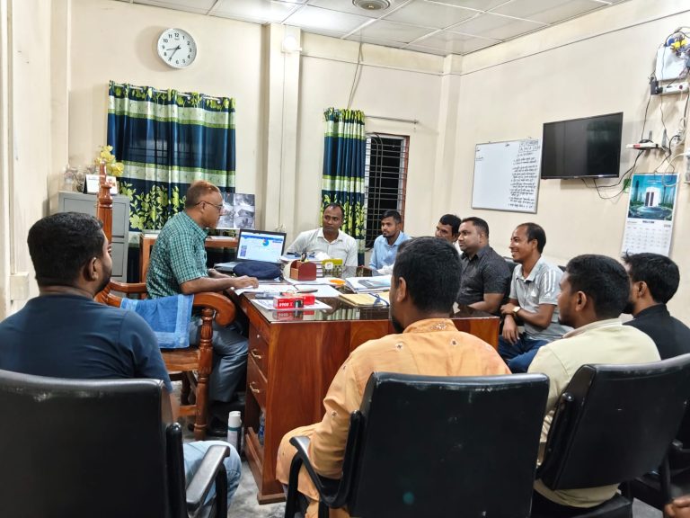 ভূল্লী উপজেলা প্রেসক্লাবের সাংবাদিকদের সাথে ওসির মতবিনিময় সভা