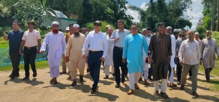 নেত্রকোনা সীমান্তে দুই নদীর ওপর সেতু নির্মাণের পরিকল্পনা,পরিদর্শনে প্রকল্প পরিচালক