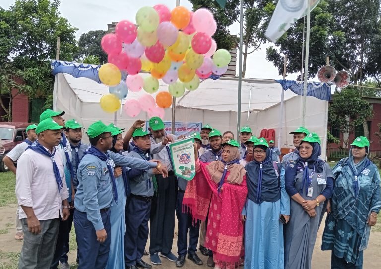 নীলফামারীতে ১৩তম উপজেলা স্কাউট সমাবেশ শুরু