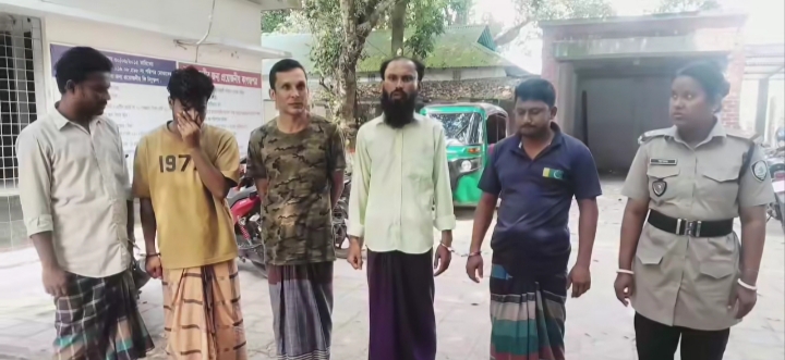 সুন্দরগঞ্জে মাদকবিরোধী অভিযানে ৫ জন গ্রেপ্তার, কারাদণ্ড