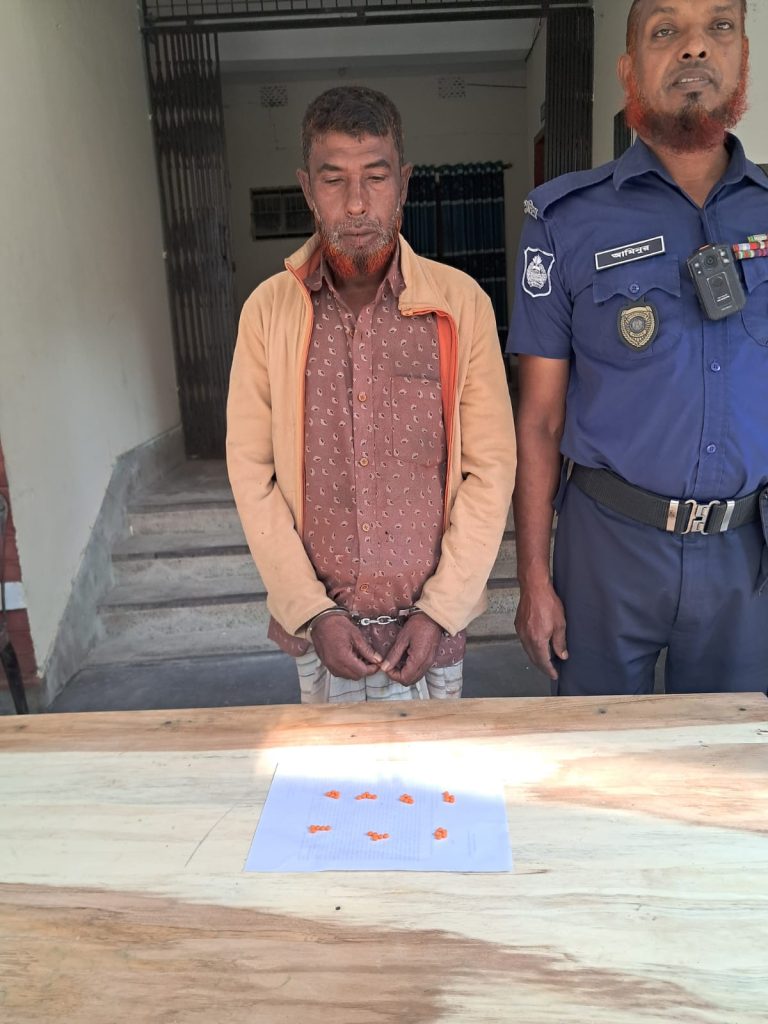 সুন্দরগঞ্জে ৩৫ পিস ইয়াবা উদ্ধার, গ্রেপ্তার-১