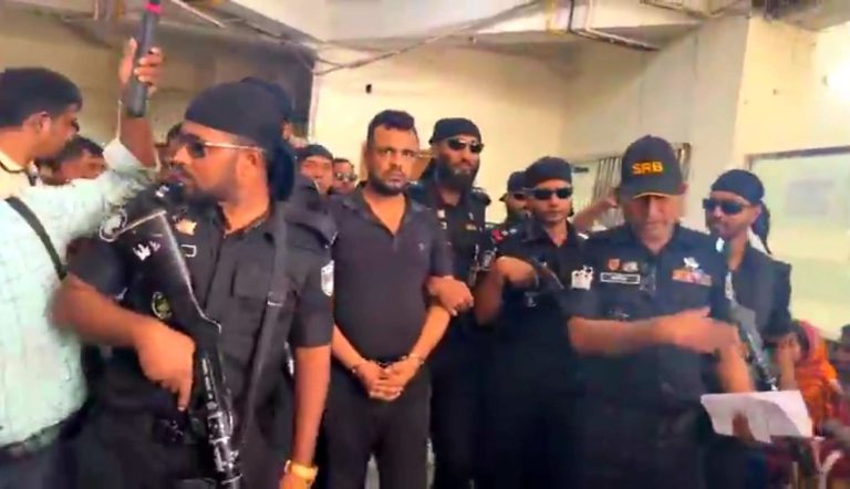 রংপুরে ২৬ মামলার আসামি মেরিল সুমন গ্রেপ্তার