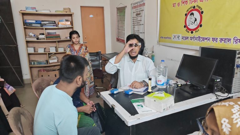 ভৈরবে ৩৬০ জন চক্ষু রোগীর ফ্রি ছানি অপারেশন ক্যাম্পিং অনুষ্ঠিত