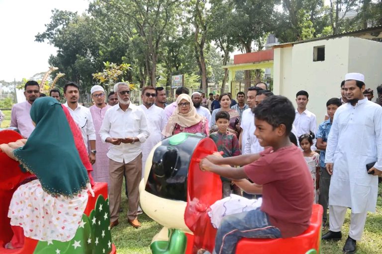 কিশোরগঞ্জে উল্লাস ডিসি পার্কের সৌন্দর্যবর্ধন ও আধুনিকায়ন কার্যক্রমের শুভ উদ্বোধন