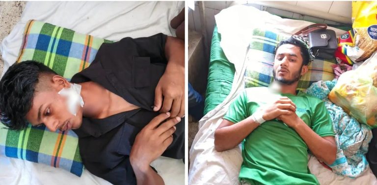 তাড়াইলে নানার বাড়িতে এসে হামলার শিকার দুই যুবক, থানায় মামলা দায়ের