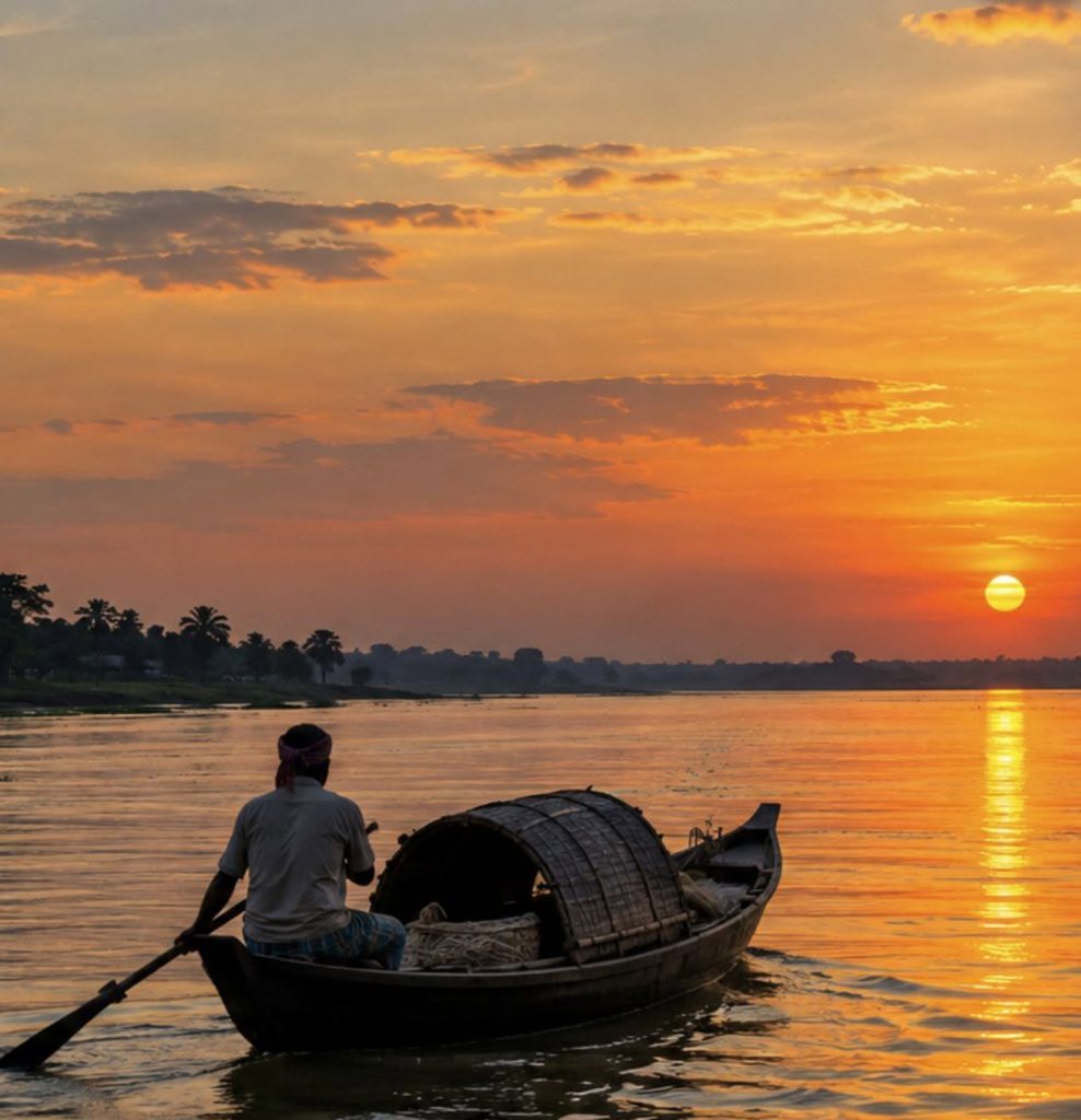 চলনবিলের সন্ধ্যা