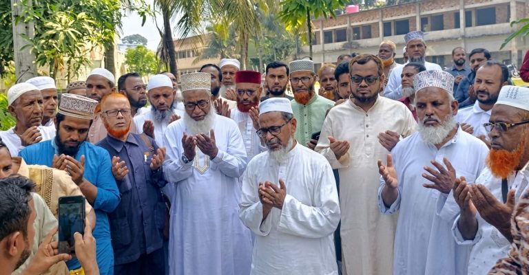 ফকিরহাটে জামায়াতে ইসলামীর উপজেলা কার্যালয়ের ভিত্তিপ্রস্তর স্থাপন